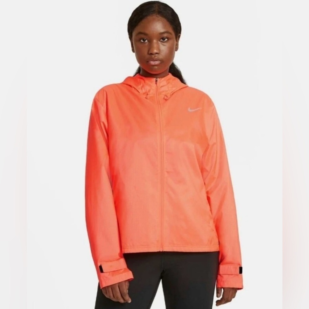 NWOT Nike Women's Essential Running Jacket Bright Mango CZ2851-854 Sz. 3X